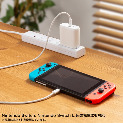 USB Type-Cケーブル（USB PD60W・シリコンメッシュ・絡まない・しなやか・CtoC・タイプC・USB2.0・充電・データ転送・スマホ・タブレット・2m・ブラック）