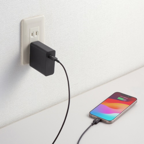 USB-Cケーブル 1m｜PD対応・急速充電・高出力・ブラック