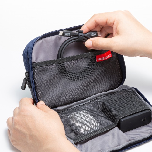 Type-Cケーブル（シリコンケーブル・PD240W・USB2.0・最大480Mbps・約1m・ブラック）