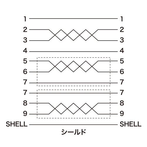 USB3.0巻取りケーブル（ブラック・1m）