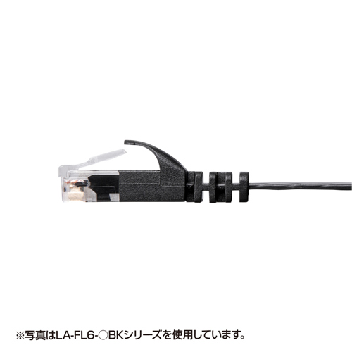 フラットLANケーブル（CAT6・10m・ブルー） サンワサプライ