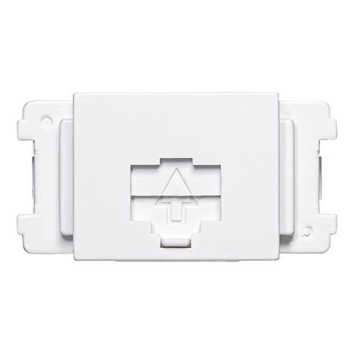 キーストンジャック（CAT6A・JIS対応・ホワイト） LA-FP-MJ7