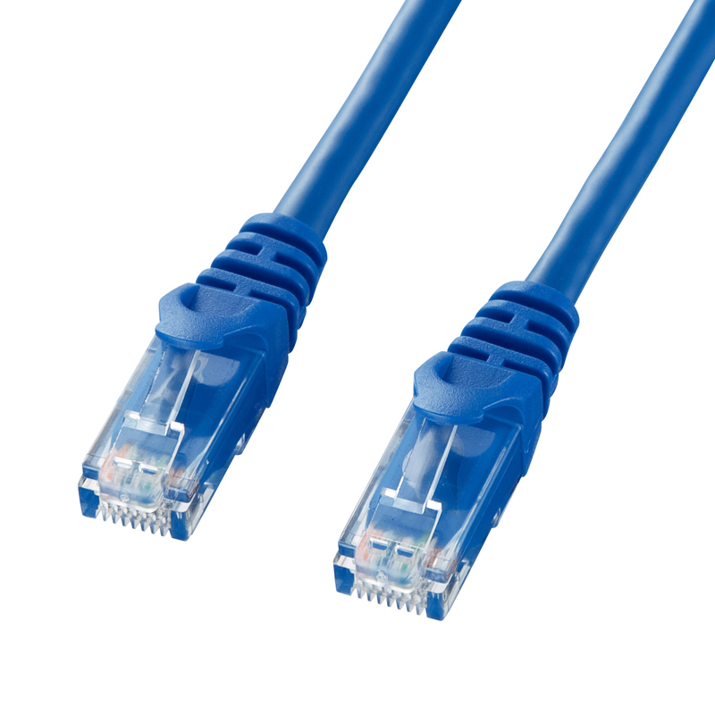 58本セット　CAT 7A LANケーブル 2m ブルー Amazon.co.jp: サンワサプライ CAT7A LANケーブル モデム用 (2m