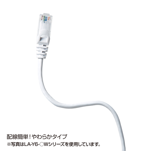 LANケーブルUTPカテゴリ6(5m・イエロー) サンワサプライ