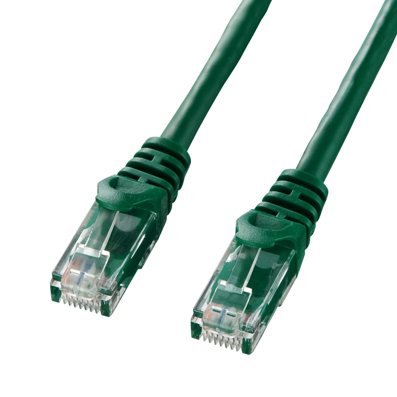 Cat6 LANケーブル　緑 LA-Y6-10G_GSXXX.jpg