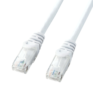 【訳あり 新品】LANケーブル(15m・UTP・CAT6・ホワイト) LA-Y6-15W サンワサプライ  ※箱にキズ、汚れあり