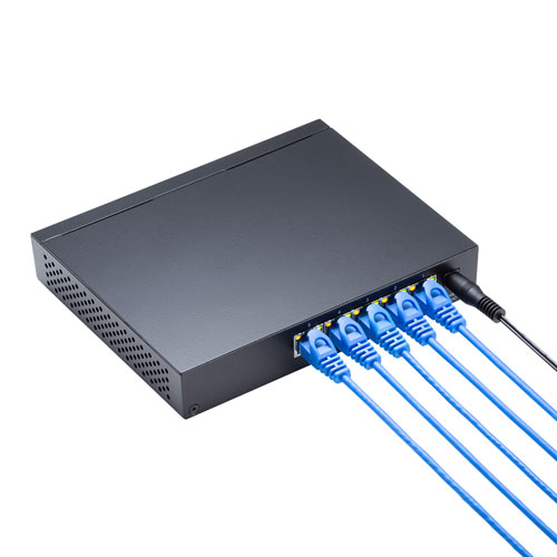 2.5G対応 スイッチングハブ（5ポート・マグネット付き）