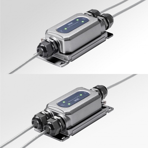 エクステンダー（PoE・防水対応・2分配出力） LAN-EXPOE3 サンワサプライ