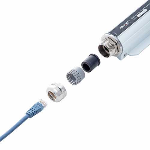 屋外用サージプロテクタ（10Giga、PoE対応）LAN-NF10GPOE