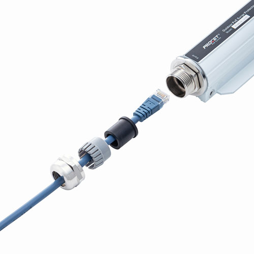 屋外用サージプロテクタ（10Giga、PoE対応）LAN-NF10GPOE