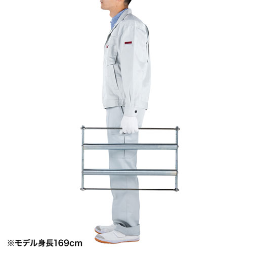 ドラムローラー(ケーブルドラム・耐荷重100kg・ドラム径102～600mm・ドラム幅最大540mm対応)