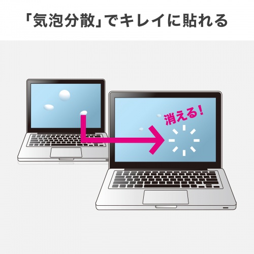 液晶保護フィルム（14.0インチ・16:10・ブルーライトメイン波長450nmにおいて約26%カット・指紋防止・光沢）