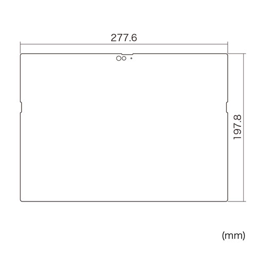 液晶保護フィルム（NEC VersaPro/Pro J タイプVS対応・ブルーライトカット・指紋防止・反射防止・キス・ほこり）