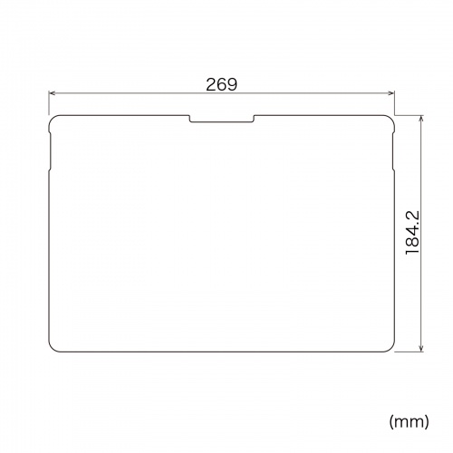 保護フィルム（反射防止・Surface Pro 12インチ専用・タッチパネル対応）