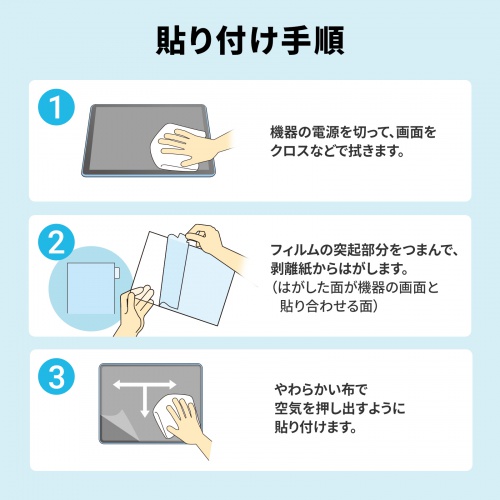 ペーパーライクフィルム（Wacom ペンタブレット Movink 13専用・保護フィルム・反射防止・日本製）