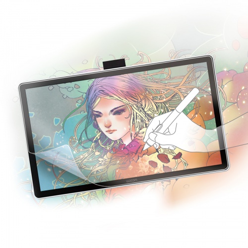 液晶保護フィルム（Wacom One 液晶ペンタブレット 14・紙のような書き心地・反射防止フィルム）
