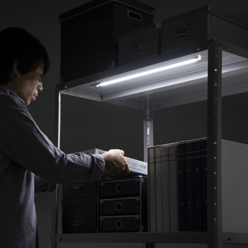 人感センサーライト（LEDバーライト・60cm） LED-BA6ACW サンワサプライ