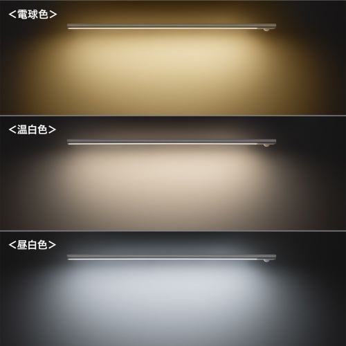 人感センサーライト（LEDライト・マグネット・アタッチメント・充電式） LED-BA8W サンワサプライ