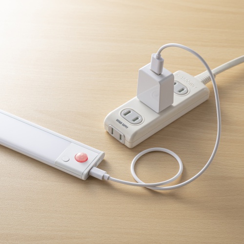 人感センサーライト（LEDライト・マグネット・アタッチメント・充電式） LED-BA8W サンワサプライ