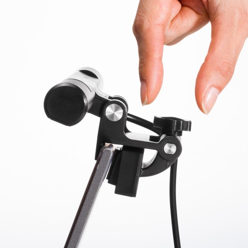 ノートPC用LEDライト（クリップ式LEDライト・色温度5段階・明るさ無段階・USB給電・オンライン会議・ブラック）