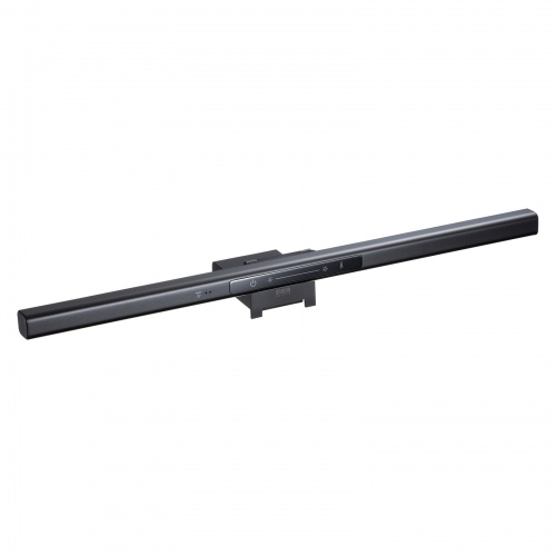 デスクライト（USBライト・モニターライト・バーライト・センサー搭載・最大190ルーメン・色温度調整・明るさ無段階・幅45cm・ブラック）