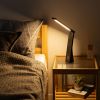 LEDデスクライト（充電式・コードレス・USB Type-C・折りたたみ・コンパクト・無段階調光・3段階調色・目に優しい・卓上ライト・角度調節・読書灯・学習机・テレワーク・ベッドサイド・ブラック）