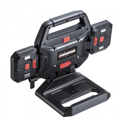 作業灯（LED投光器・ワークライト・充電式・3000ルーメン・高輝度・マグネット・フック対応・折りたたみ・工場・現場・防災）