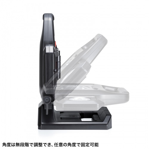 作業灯（LED投光器・ワークライト・充電式・3000ルーメン・高輝度・マグネット・フック対応・折りたたみ・工場・現場・防災）