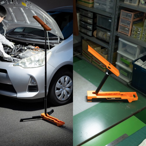 作業灯（LED・充電式・防水・折りたたみ・スタンド・1300ルーメン・高さ・角度調整）