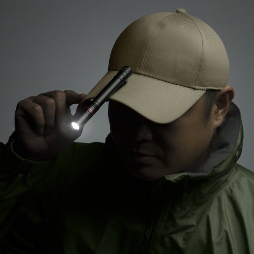 LEDペン型ライト（充電式・USBType-C充電・乾電池対応・照射切替可能・ロングタイプ）