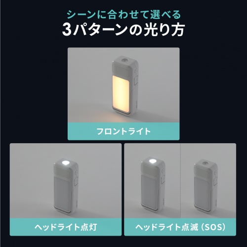 人感センサーライト（LED・足元灯・ナイトライト・自動点灯・マグネット・手持ちライト・小型・充電式・AC電源） LED-SL1 サンワサプライ