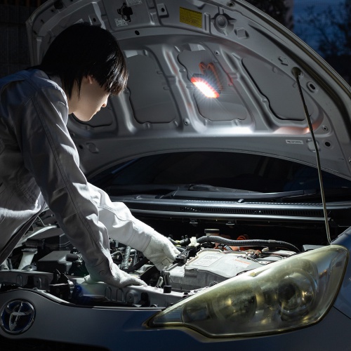 作業灯（LED・充電式・防水・小型・クリップ・マグネット付・500ルーメン・スタンド・手持ちライト）
