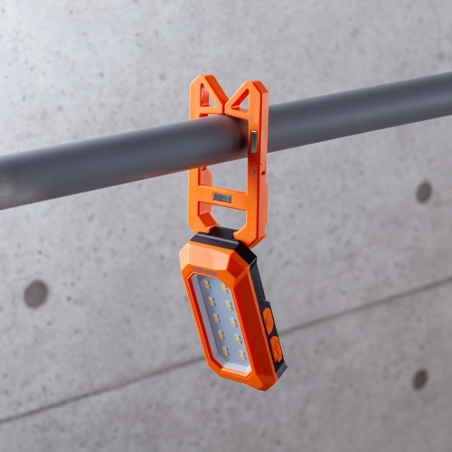 作業灯（LED・充電式・防水・小型・クリップ・マグネット付・500ルーメン・スタンド・手持ちライト）