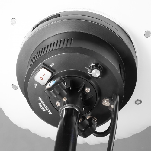 LEDバルーンライト（消費電力240W・38400lm・高さ調整可能・屋外対応・工事現場・カバー2種類・ケーブル長5m）