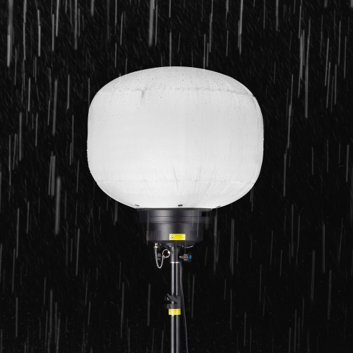LEDバルーンライト（消費電力240W・38400lm・高さ調整可能・屋外対応・工事現場・カバー2種類・ケーブル長5m）