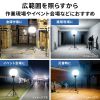 LEDバルーンライト（消費電力240W・38400lm・高さ調整可能・屋外対応・工事現場・カバー2種類・ケーブル長5m）