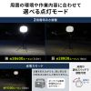 LEDバルーンライト（消費電力240W・38400lm・高さ調整可能・屋外対応・工事現場・カバー2種類・ケーブル長5m）
