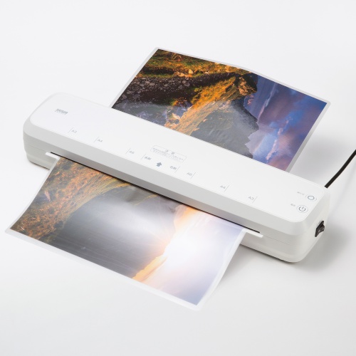 ラミネーター（ラミネート・機械・パウチラミネーター・パウチ加工・A3/ A4・4本ローラ・90秒ウォームアップ・リリース機能）