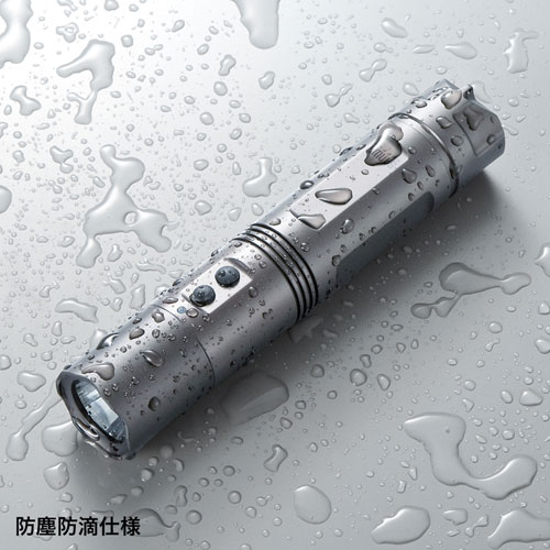 レーザーポインター(グリーンレーザー・防塵・防滴・電池・LED・物流・工事現場・高輝度) LP-GL1012LED サンワサプライ