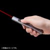レーザーポインター（赤・USB充電式 PSC認証・レッドレーザー・Type-C・ストラップホール・スリム・グレー）
