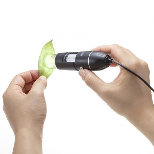 USB顕微鏡（フルHD対応・200万画素・最大300倍・高輝度LEDライト・USB A・micro USB・Type-C接続・マイクロスコープ・スタンド付き） LPE-08BK サンワサプライ