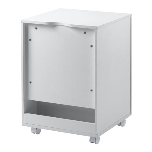 プリンター台（ラック・扉・キャビネット・キャスター・レーザー・コピー用紙・収納・棚・オフィス・高さ70cm・幅50cm）LPS-119W サンワサプライ