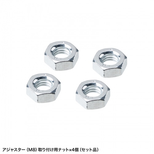 プリンタ台（ロータイプ・床置き・キャスター付き・幅40cm×奥行き40cm・ホワイト）