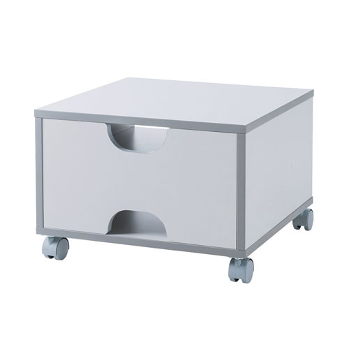 プリンター台（ラック・ワゴン・キャスター・レーザー・収納・棚・3段・高さ35cm・幅50cm）LPS-T112 サンワサプライ