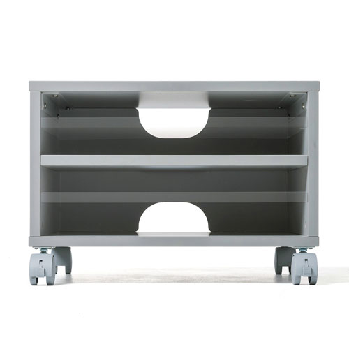 プリンター台（ラック・ワゴン・キャスター・レーザー・収納・棚・3段・高さ35cm・幅50cm）LPS-T112 サンワサプライ