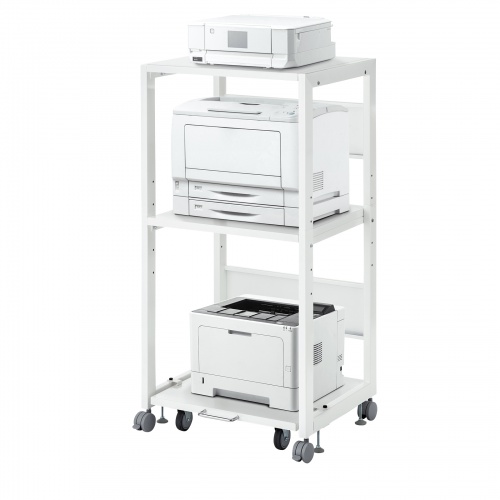 高耐荷重プリンタ台（幅60cm・総耐荷重200kg・キャスター付き・複数台