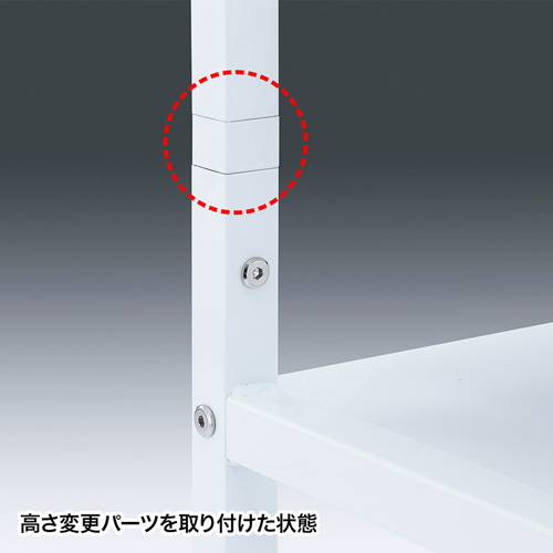 プリンター台（ラック・ワゴン・キャスター・アジャスター・レーザー・収納・棚・3段・オフィス・高さ70cm・幅70cm）LPS-T7070 サンワサプライ