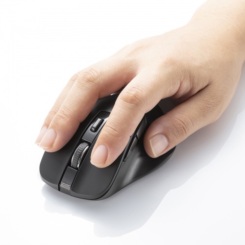 ワイヤレスマウス(Bluetooth・電池式・おすすめ・おしゃれ・人気・ブラック） MA-BB518BK サンワサプライ