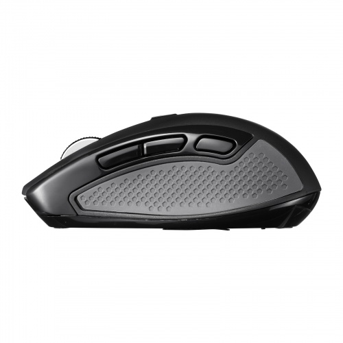 ワイヤレスマウス(Bluetooth・電池式・おすすめ・おしゃれ・人気・・マルチペアリング・ブルーLED・6ボタン・ブラック） MA-BBHT616BK サンワサプライ