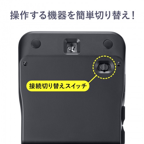 Bluetoothマウス（薄型・5ボタン・戻る進むボタン・USB充電式・IRセンサー・折りたたみ式・マルチペアリング対応・ポーチ付き・ブラック）